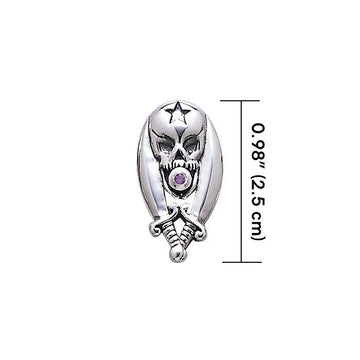 Skull Sword Pendant TP3065 - Jewelry